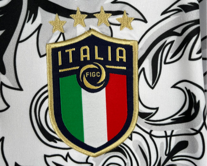 Italy "Versace" White Limited Jersey