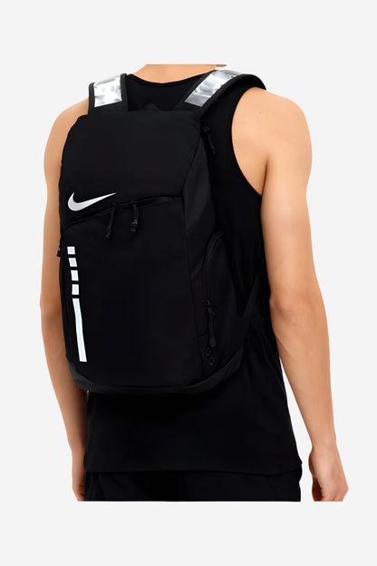Elite Backpack Black White