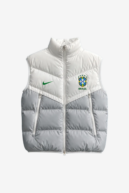 Brazil Puffer Vest