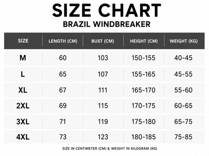 Brazil Windbreaker