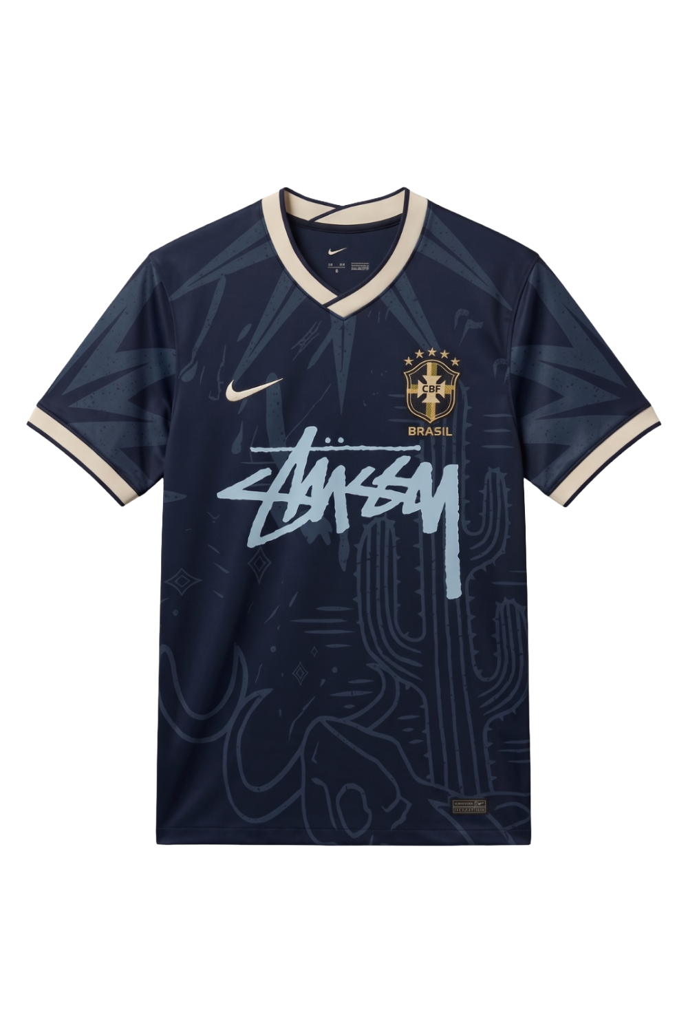 Brazil "Desert Breeze" Jersey x Stussy