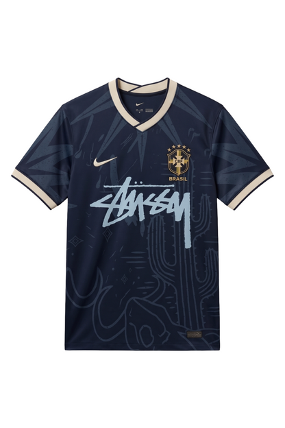 Brazil "Desert Breeze" Jersey x Stussy